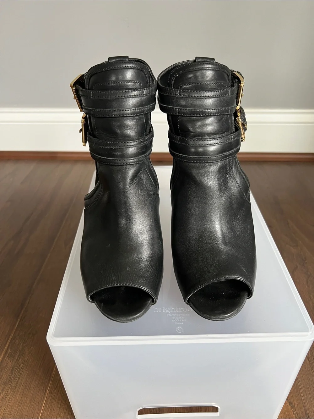 Michael Michael Kors Blaze Open-toe Ankle Bootie